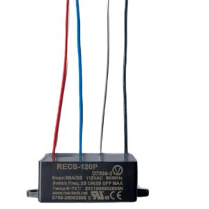 Microinterruptor electrónico negro CRB E13-E (versión nueva, 16A)